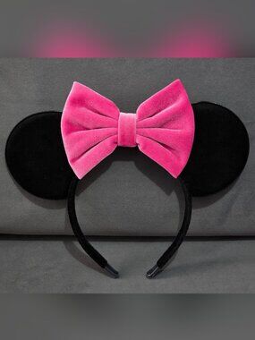 Disney Minnie Hot Pink Custom-made Headband Ears